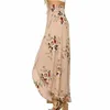 Rokken Simplee Ruche Floral Print Rok Dames Sash Tie Up Strand Zomer Asymmetrische Hoge Taille Streetwear Long Femme