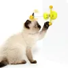 Kedi Oyuncaklar Eğitim Açık Interaktif Oyun Kedi Tırlanma Oyuncaklar Kedi Bahar Oyuncak Pet Malzemeleri 3 Renk Topları