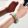 Fidget leksaker sensoriska barn '; s färgtoppare -dye armband anti stress barn pedagogiska lärande roliga gåvor och vuxna dekompression till