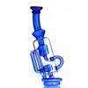 Hopah rökningstillbehör Glas Bong Dab Oil Rig Pipe Water Pipes Carta Glass Recycler Peak Top Top