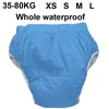 4 couleurs choix imperméable à l'eau plus âgé adulte couche-culotte en tissu couches couches adulte pantalon XS S M L 2112061925412