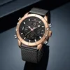 NAVIFORCE hommes double affichage montre à Quartz LED mode numérique mâle horloge calendrier décontracté montres Relogio Masculino 210517