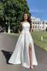 Женское платье без рукавов сплит белые сексуальные пляжные платья плюс размер длинный богемник для моды 210513