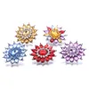 Fascinante Rhinestone Gadget Fastener 18mm Botão Snap Clasp Charms for Snaps Jewelry Resultados Fornecedores