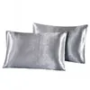 Sheets & Sets Silk Satin Bed Sheet Super Soft Silky Fit 360° Enveloping Case Mattress Cover Deep Pocket Full Elastic Band