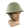 Geniş Ağız Şapkalar İmparatorluk Japon Ordusu IJA Sun Pitch Kask