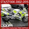 Fairings para Honda ST1300 STX1300 Pan Europeu 2002-2015 Corpo 93No.59 Stx St 1300 ST-1300 02 03 04 05 06 07 08 09 10 11 12 13 14 15 STX-1300 Neon Green 2002 2015 Bodywork