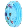 Accessoires bébé piscine gonflable ronde de natation épaissie jeu d'eau pour intérieur extérieur prenant le bain