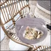 猫の供給家ガーデンカットベッド家具かわいいペットの猫寝台袋暖かい居心地の良いサンゴのフリースエアド子犬やその他の小さい