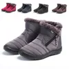 Damen-Stiefel in großer Größe, warme und verdickende High-Top-Baumwollschuhe, wasserdichter Schnee