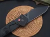 Högkvalitativ ER MF1 Survival Tactical Folding Knife N690 Black Drop Point Blade CNC 6061-T6 Handtagning av fickknivar med butikslåda