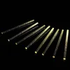 Solar Lamps 8st Power Tube Lights Acrylic Bubble Pathway Lawn Landscape Decoration Garden Stick Stake Light Lamp Set3149743