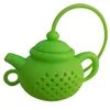 Herramientas de té de silicona, herramienta de infusión de té, forma de tetera creativa, difusor de filtro reutilizable, fabricante de tés para el hogar, accesorios de cocina ZC893