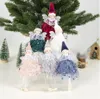 Dekoracje Boże Narodzenie Angel Doll Zabawki Xmas Drzewo Pluszowe Zabawki Wiszące Wisiorek Wairy Drop Ornament Stół Stół Dekoruj Wall Stuff RRF13223