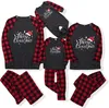 Family Christmas Pajamas Matching Deer Mommy And Me Pyjamas Clothes Sets Look Sleepwear Mother Daughter Father Son Outfit