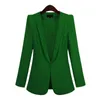 Kadınlar Suits Blazers U-Giyim Kadınları İş Bahar Sonbahar All Maç Kadın Ceketleri Kısa İnce Uzun Sleeve Blazer Takım