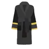 Mens Sleepwear Bathrobes Unisex 100% Bomull Natt Robe God kvalitet Sömn Wear Fashion Luxury Robes Andas Eleganta Kvinnor Kläder 1739