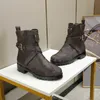 Luxury Designer Afterglow Platform Boot Fashion Woman Heel Bootie Ranger with Original Box