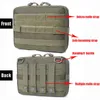 Molle Military Pouch Bag Medische Emt Tactische Outdoor Noodsituatiepakket Camping Jacht Accessoires Utility Multi-Tool Kit EDC BAG Y0721