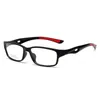 Mode solglasögon ramar tr90 vintage sport glasögon ram retro klara linsglasögon män myopia optiska receptionsglasögon
