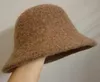 Wide Brim Hats Hat Female Autumn And Winter Fisherman British Style Retro Furry Thickened Basin Japanese Korean Bucket