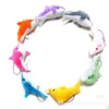 Sleutelhanger Mooie Gemengde Kleur Mini Leuke Dolfijn Charms Kids Knuffels Home Party Hanger Gift Decoraties3872526