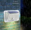 Solar Outdoor Street Lampa Home Decor Przezroczyste ludzkie ciało indukcyjne Patio Lampy ścienne Ogrodowe Wodoodporne oświetlenie LED