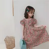 Filles robe florale été princesse vêtements fleur costume enfant bébé enfant fête vacances belles robes fille vêtements 210625