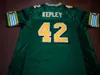 Chen37 Custom Men Youth women Vintage Edmonton Eskimos #42 Dan Kepley Football Jersey size s-5XL or custom any name or number jersey