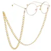 الشرير الذهب النظارات المعدنية سلسلة قلادة النظارات الحبل سبيكة الرقبة حزام حامل الحبل النظارات سلاسل الملحقات