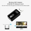 1200 Mbps USB WiFi Network Card Adapter 2.4G/5G Dual-band trådlös mottagare Dongle AC WiFi Adapter för Windows 7/8/10 MAC OS