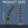 NXY Anal Toys Beads Vibrator Butt Plug Rechargeable Pull Bead with 9 Modes Anus Training Sex Toy Prostate Stimulator for Men Women Couple 1203