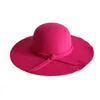 Nieuwe vrouwen strand zon hoed golven grote rand sunbonnet imitatie wol zon hoed mode vrouwen zomer hoed G220301