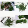 Christmas Decorations 30pcs Tree Artificial Pine Branches Green Leaves Needle Garland Home Garden Embellishing Plants Needles