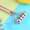 Germanium Grain Beauty Bar Party Decor Favor Gifts Skin Care Rollers Potable Thin Face Massager Manual Roller FHL441-WY1667