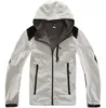 Erkek ceketler artı erkekler softshell polar hoodies moda rahat rüzgar geçirmez pizeks kayak yüz sıcak paltolar