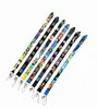 Japanese Anime Designer Movie Lanyard Keychain ID Credit Card Cover Pass Mobile Phone Charm Badge Holder Key Holder Accessories9715656