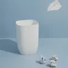 Badkamer Prullenbak Klein Kantoor Kan Plastic Oud Papier Vuilnis Modern voor Slaapkamer Woonkamer Keuken 7L 210728