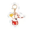 Japon Anime Maneki Neko Lucky Cat Fortune Koinobori Porte-clés Porte-clés Voiture Pour Femmes Sac Pendentif Cadeau DWE11877