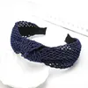 Haarspangen Haarspangen Lan Guang Großhandel Korea Mode Damen Accessoires Kopfband Benutzerdefinierte Stoff Krawatte Knoten Stirnband für Mädchen