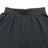 Stora mäns shorts mesh elastiska sommarbyxor 8xl 6xl stor storlek kläder polyester svart grå svett shorts plus storlek shorts x0705