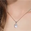 Crystal Womens Ожерелья Кулон Мода Серебряные Ювелирные Изделия Звездный студент Установите позолоченные