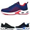 Lage Prijs Mannen Running Schoenen Zwart en Wit Blauw Rood Fashion # 21 Mens Trainers Outdoor Sports Sneakers Walking Runner Schoenmaat 39-44