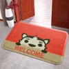 Carpets Non-slip Doormat Cartoon Animal Plants Dust Removal Carpet Sand Scraping Entrance Bath Wire Loop Footpad
