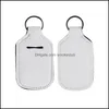 Evenement Feestelijke Benodigdheden Home Gardthite Hand Sanitizer Houder Sleutelhanger voor Party Gunst 30 ml Mini Fles Drop Levering 2021 W0SSE