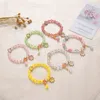 Petit bracelet de fleur de marguerite Bracelets de perles Bijoux de mode Amitié
