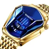 BINBOND Top Brand Luxury Military Fashion Orologio sportivo da uomo Orologi da polso in oro Orologio da uomo Cronografo casual da polso