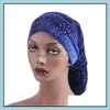 Caps Hats Aessórios Bebê, Miúdos Maternidade Moda Diamante Veet Ruffle Turbante Dreadlock Slee Beany Slouch Bandana Bandana Perda de Cabelo Tubo