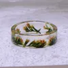 Fashion Dried Flowers Rings Cute Transparent Resin Ring For Women Girls Romantic Gifts Party Handmade Jewelry