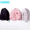 New Inverno Primavera New Boys Girl Jackets Manga Longa Bebé Bebê Casacos Grosso Quente Kid Coats Algodão Menino Casacos e Casacos para 2Y-8Y H0910